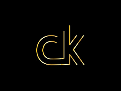 CK logo design 3d animation branding ck ck logo graphic design kc kc logo logo motion graphics ui