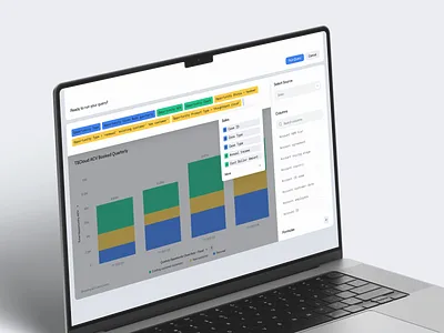 ThoughtSpot - Search Query Exploration data interface platform search ui ux web