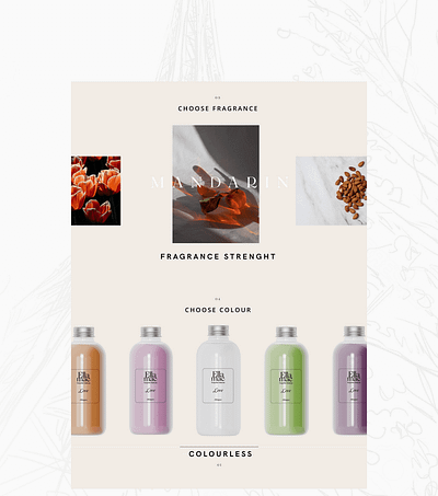 Ella Mae Hair Products | Brand touch-up & 3D technology 3d branding graphic design ui