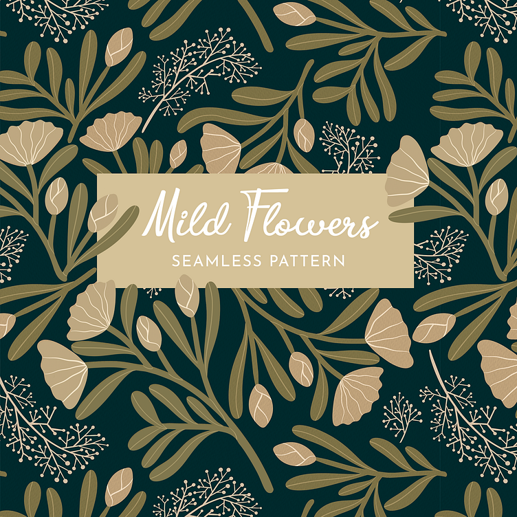 Mild Flowers by Ana Esteves on Dribbble