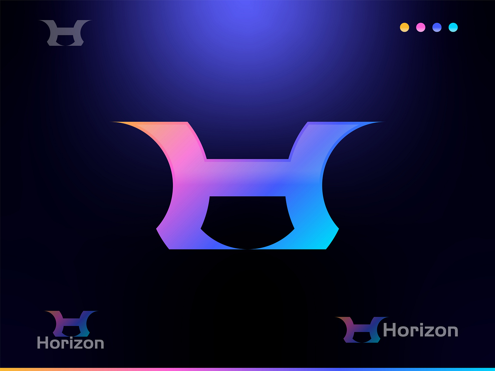 Horizon logo design concept - Designer :) Mehedi Hasan by Mehedi Hasan ...