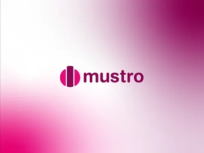 Mustro Logo Design brand identity graphic design