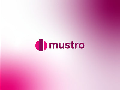 Mustro Logo Design brand identity graphic design