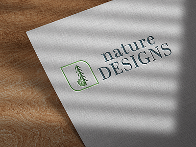 Nature Designs branding design graphic design illustration logo vector