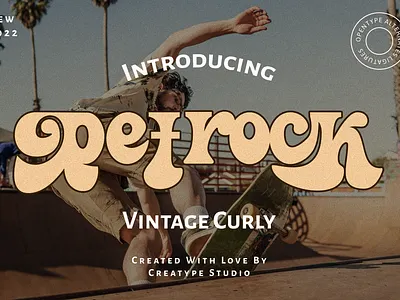 Retrock Vintage Curly advertisement