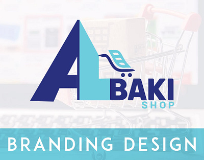 Al Baki Shop logo design