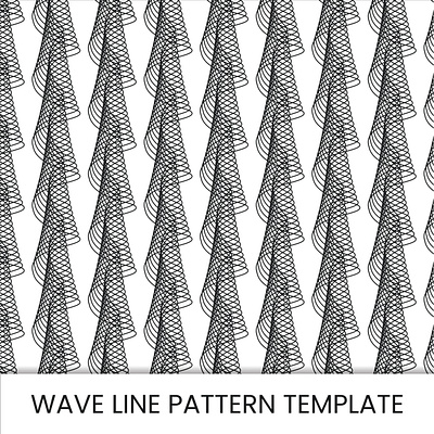 Line Forming Wave Pattern Template 3d backdrop background fabric pattern print seamless template textile wave