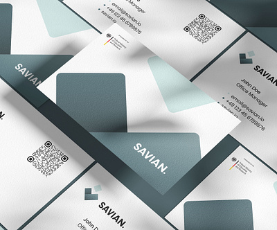 Corporate branding for start-up SAVIAN. brand book brandbook branding business card graphic design logo logo mark logodesign logomotion logotype minimal motion graphics startup branding