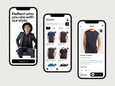 Fashion App - UI/UX by Zakariya Buhari on Dribbble