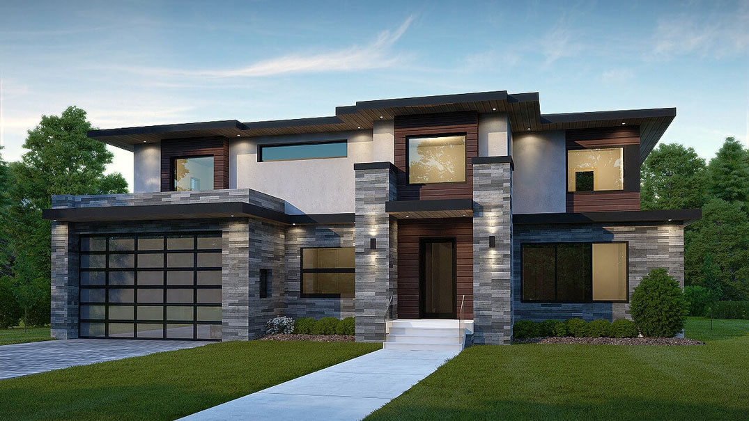 Custom home permit in Brampton by Pent Haus on Dribbble