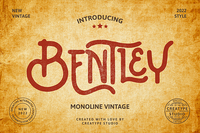 Bentley Monoline Vintage advertisement