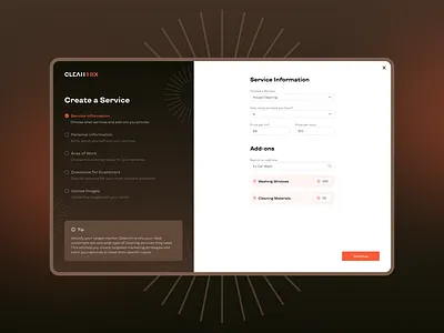 Clean Mix | Cleaning Services Platform branding cleaning location mobile platform provider registration service uidesign ux design webdesign website