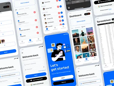Account Handler account apps branding design illustration typography ui ux vector