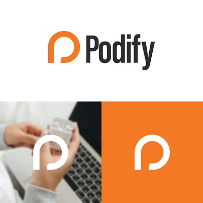 Company logo design named PODIFY podify