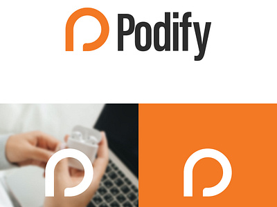 Company logo design named PODIFY podify