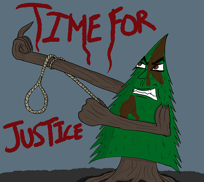 Cedar Justice anarchart art cedarrevenge illustration photoshop photoshopart revolutionart