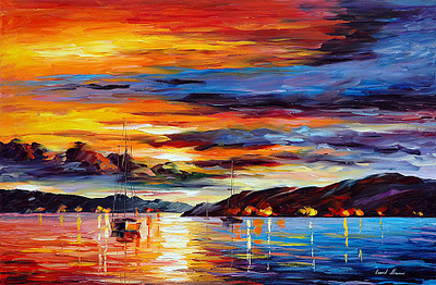 PINK SUNSET leonidafremov