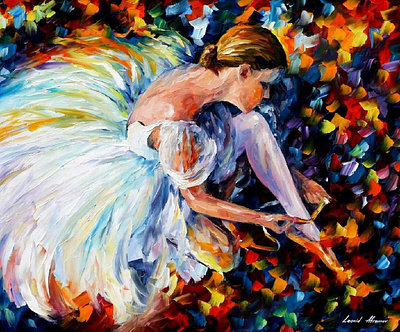 BALLERINA - 36"x30" (90cm x 75cm) leonidafremov