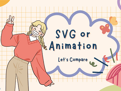 SVG or Animation 2d 3d animation app branding design graphic design illustration logo motion graphics typography ui ux vector