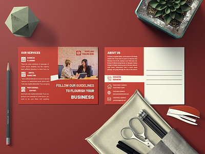 Corporate postcard design bannar brand identity branding branding postcard business design corporate design corporate identity corporate postcard design graphic design greeting card marketing postcard modern postcard postcard postcard template poster print print design typography vector