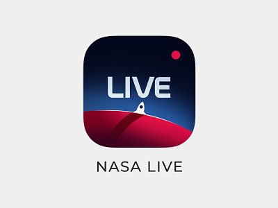 ▶️ NASA LIVE 100 days of ui 2d adobe after effects after effects animated animation app app icon daily ui download icon live loading mograph motion motion design motion graphics nasa space stream