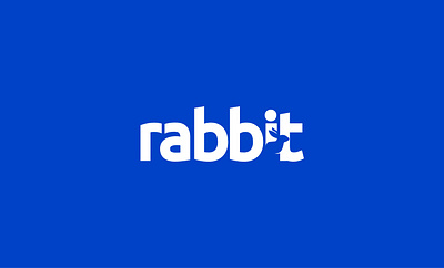RABBIT LOGO 3d animation branding design graphic design illustration logo ui ux vector