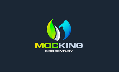 Mocking Bird Logo 3d animation branding design graphic design illustration logo ui ux vector