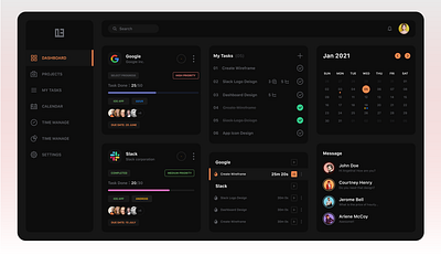 Task Management Dashboard dashboard dashboard for task management dashboard ui task management ui web