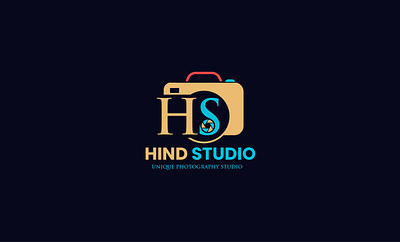 Hind Studio photographer logo 3d animation branding design graphic design illustration logo ui ux vector