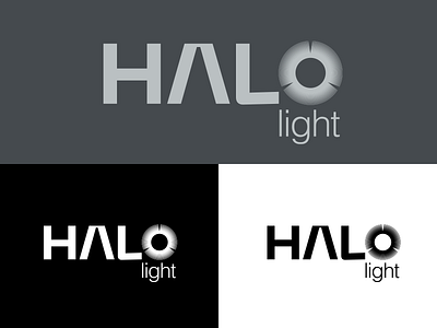 Halo Logo branding design graphic design halo identity logo