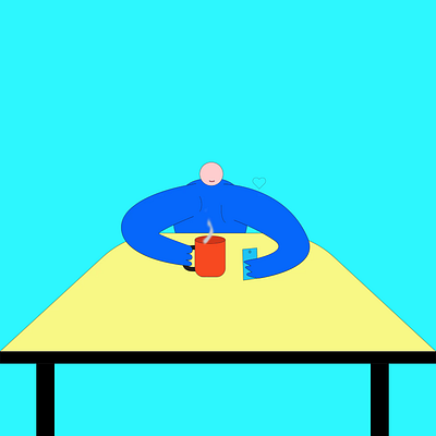 Coffee Table animation character animation graphic design illus illustration motion graphics