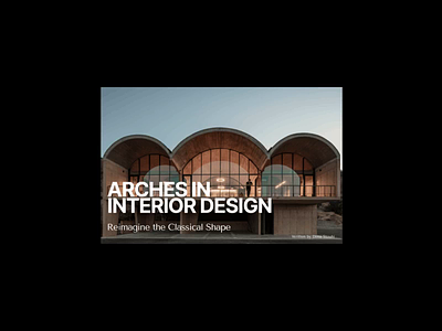 Arches in Interior Design
