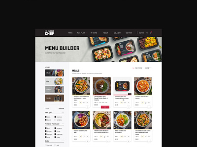 MYMC | Menu Builder for website design graphic design typography ui