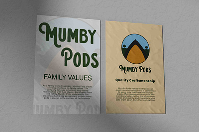 Mumby Pods Logo Design 1 branding design graphic design illustration logo logo design typography vector