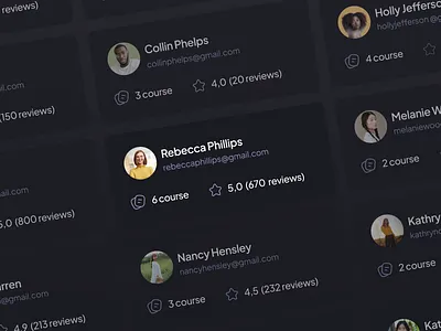 Discovery Project — My Courses dashboard design eductation learning mobile study ui ux web