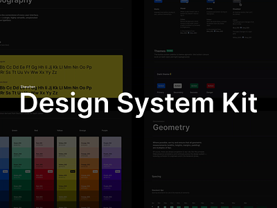 The Design System Kit 🎒 components design kit design ops design system figma kit product product design system ui ui design ui kit ux design wireframe wireframe kit