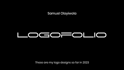 Logofolio 2022 graphic design logo