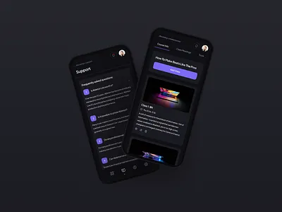 Discovery Project — My Courses course design learning mobile mobile app platform study ui ux web