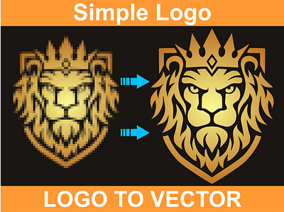 I will do vector tracing or convert to vector quickly design graphic design illustration logo vector