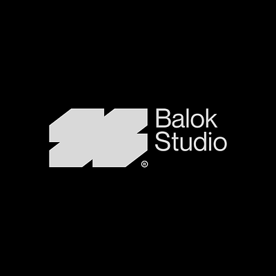 Balok.studio Logo Exploration branding illustrator logo simple vector