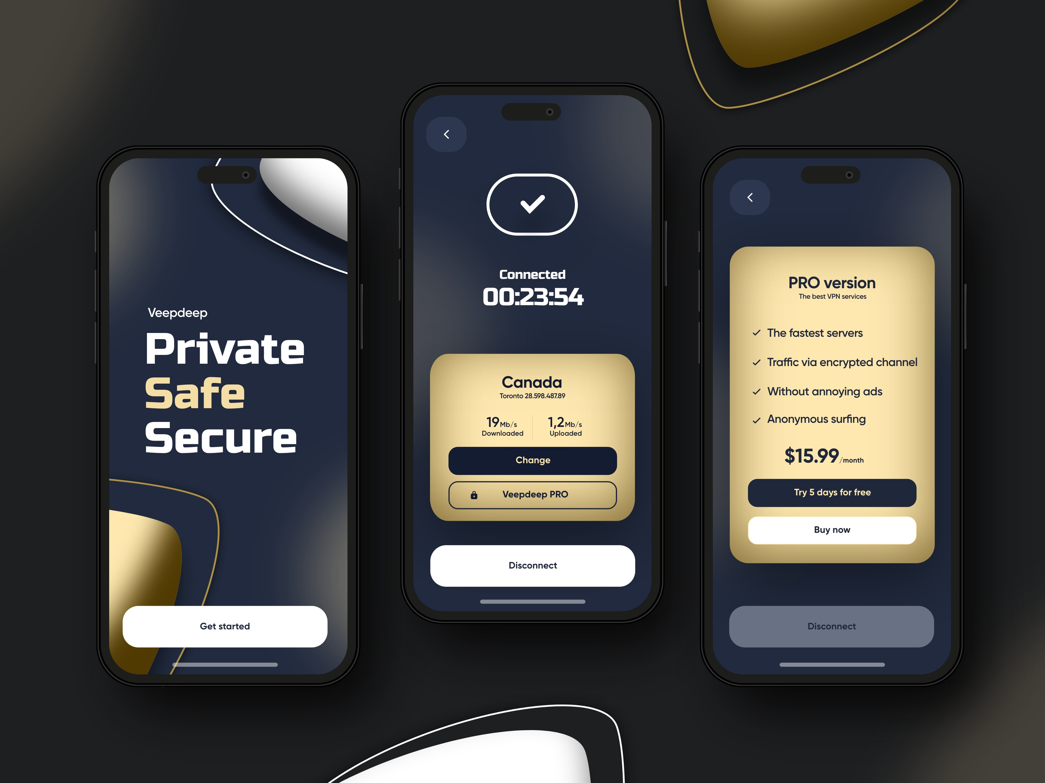 VPN app UI animation app design app mockup app ui appdesigner appdevelopment branding graphic design graphicdesign illustration logo new app design new design ui user interfacee userinterfacedesign uxdesign uxinspiration vector webdesigner