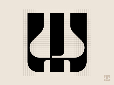 36 Days of Type: W alien curvy futurism futurist geometric glyph grid icon logo modernism symbol type typography w wavy