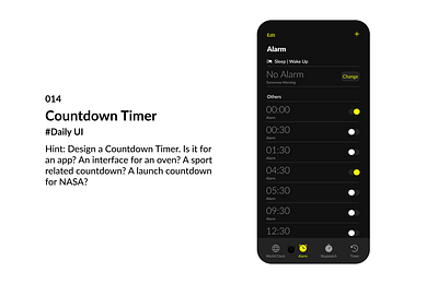 Countdown Timer app branding dailyui design graphic design illustration ui ux vector