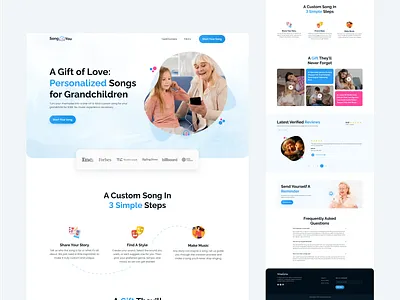 Song4you | Website design app branding design graphic design homepage design illustration landing page logo typography ui ux vector web design web development wordpress website