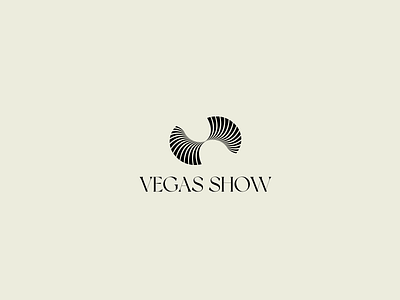 Vegas show logo antiqua graphic design logo vector