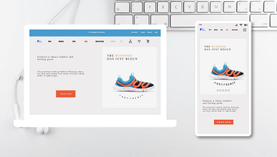 Foot Frenzy - Shoe Landing Page app design figma shoe landing page uiux design web deisgn