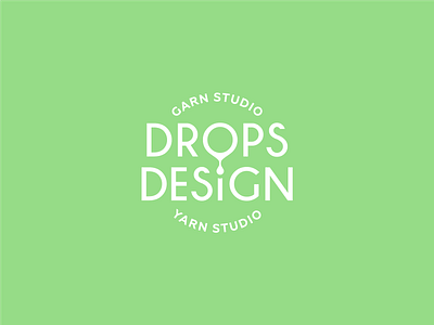 Drops Design drop garn logo minimalism oil yarn