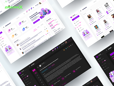 MyMail [CRM System] admin panel app crm crm system dashboard design dreamx figma illustration interface mail manager project manager startup ui ui design ux ux design web web app web design