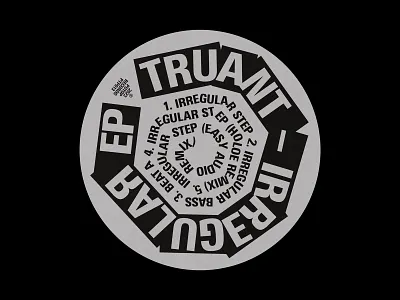 Artwork for forthcoming release on Potop Rec. branding design typography