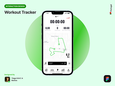 workout Tracker app dailyui design figma graphic design interaction design tracker ui user interface workout